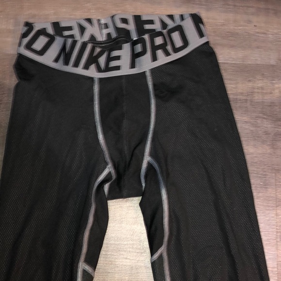 Nike Pro compression sport pants youth small - Picture 2 of 7